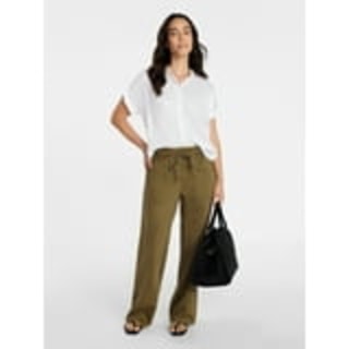 Scenario Pull-On Wide Leg Jeans