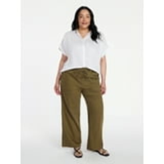 Scenario Pull-On Wide Leg Jeans
