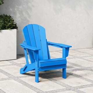 WestinTrends Malibu Outdoor Folding Adirondack Chair