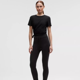 Lululemon Side-Ruched Running Short-Sleeve Shirt
