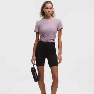 Lululemon Side-Ruched Running Short-Sleeve Shirt