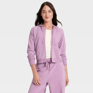 Joylab Active Full Zip Hooded Sweatshirt