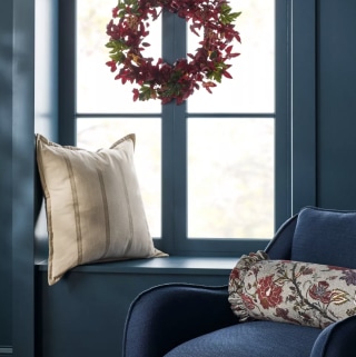 Threshold x Studio McGee Plum Berry Wreath 