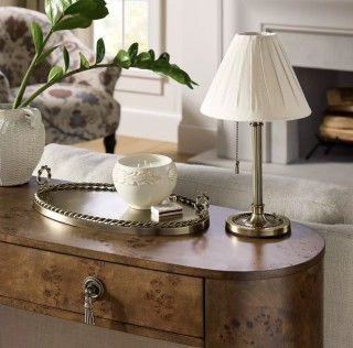 Threshold X Studio McGee Metal Braided Oval Decorative Tray 