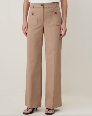 Ann Taylor Weekend Patch Pocket Pant