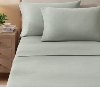 Pure Parima Egyptian Cotton-European Linen Sheet Set