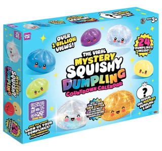 The Viral Mystery Squishy Dumpling Countdown Calendar