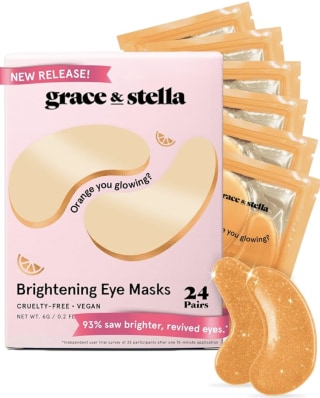 Grace & Stella Brightening Eye Patches for Dark Circles (24 Pairs)