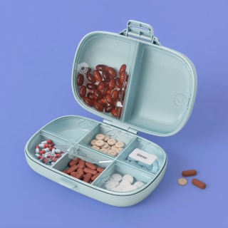 Up & Up Multiple Compartment Pill Case