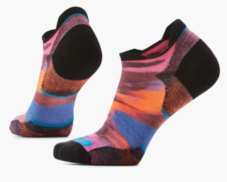 Smartwool Women's Run Targeted Cushion Brushed Print Low Ankle Socks