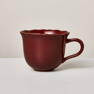 Hearth & Hand with Magnolia Scalloped Mug