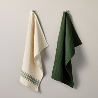 Hearth & Hand with Magnolia Kitchen Towels Striped (2 Pack)