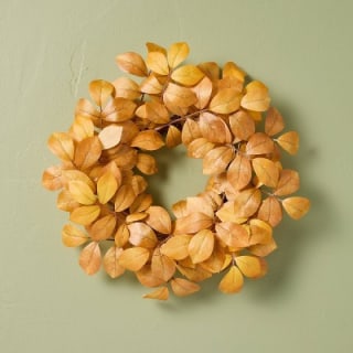 Hearth & Hand with Magnolia Mini Yellow Aspen Wreath