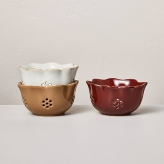 Hearth & Hand with Magnolia Mini Berry Bowls (Set of 3)