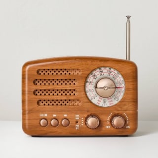 Hearth & Hand with Magnolia Small Wood Bluetooth Radio