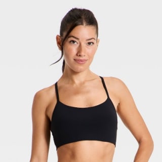 All in Motion Everyday Soft Light Support Narrow Racerback Sports Bra