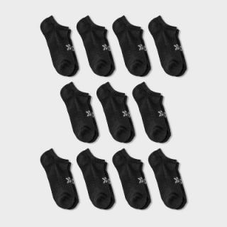 All in Motion Women's Lightweight Everyday No Show Socks (11 Pack)