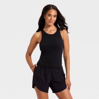 All in Motion Super Flex High Neck Racerback Support Tank Top