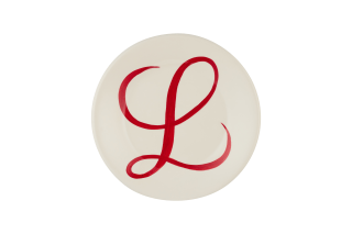 Letter Monogram Plate
