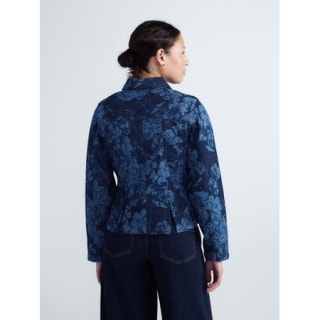 Free Assembly Pleated Peplum Jacket