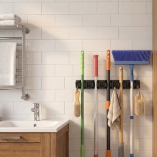 Lifewit Mop and Broom Holder Wall Mount