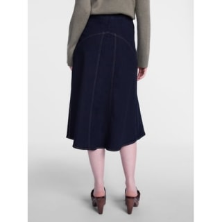 Scenario Flare Denim Skirt