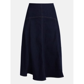 Scenario Flare Denim Skirt