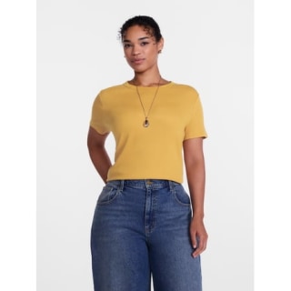Scenario Rib Tee with Short Sleeves