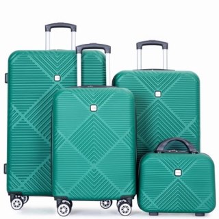 Tripcomp Hardside Carry On Luggage Set