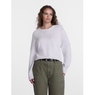 Scenario Cozy Crewneck Sweater with Long Sleeves