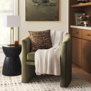 Threshold Faux Fur Throw
