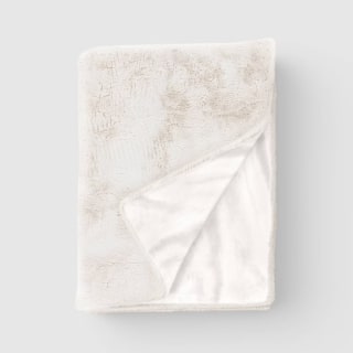 Threshold Faux Fur Throw