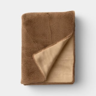Threshold Faux Fur Throw