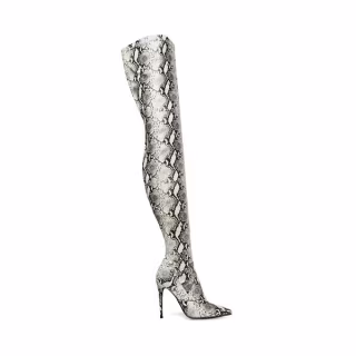 Steve Madden Natural Snake Boots