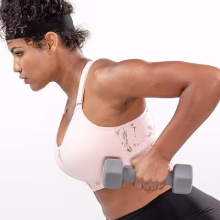 The Flex(TM) Sports Bra - Blush