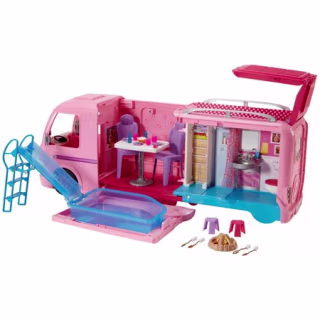 Barbie Dream Camper Adventure Camping Playset