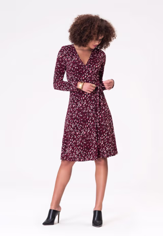 Long Sleeve Perfect Wrap Dress