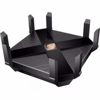 TP-Link WiFi 6 AX6000 8-Stream Smart WiFi Router - Next-Gen 802.11ax, 2.5G WAN Port, 8 Gigabit LAN Ports, MU-MIMO, 1.8GHz Quad-Core CPU, USB 3.0 Ports, Homecare Support(Archer AX6000)