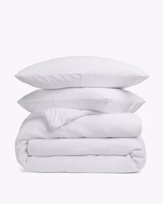 Parachute Waffle Duvet Cover Set