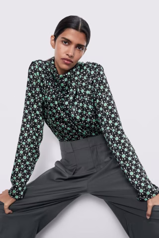 PRINTED BLOUSE