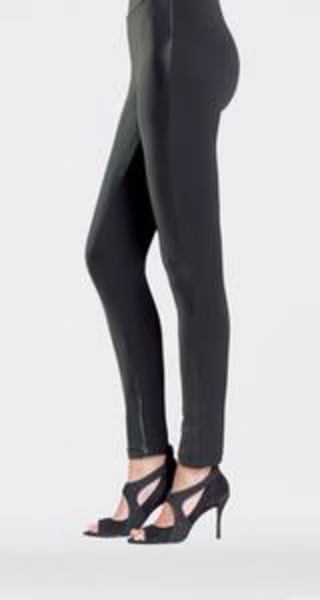 Liquid Leather Front Legging