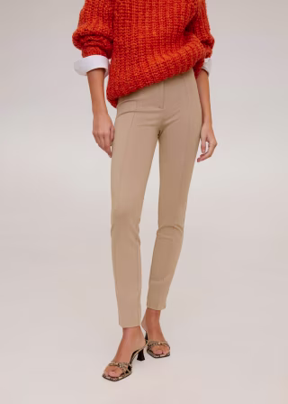 Decorative seam leggings