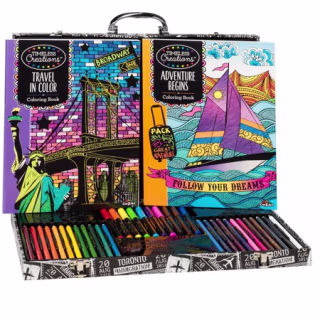 Cra-Z-Art Timeless Creations Coloring Kit