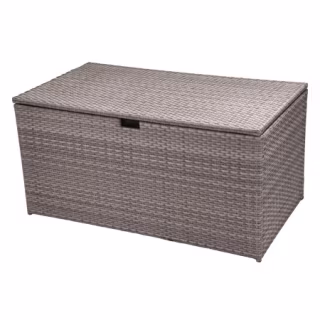 Glitzhome Outdoor Wicker Storage Box
