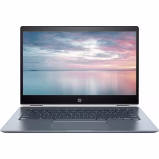 HP - 2-in-1 14" Touch-Screen Chromebook - Intel Core i3 - 8GB Memory - 64GB eMMC Flash Memory - HP Finish In Ceramic White And Cloud Blue Touchscreen Laptop Notebook 14-DA0011DX