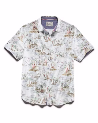COVE ISLAND PALM SHIRT