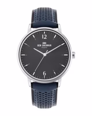 Men's Portobello Social Watch - Navy/Grey/Silver