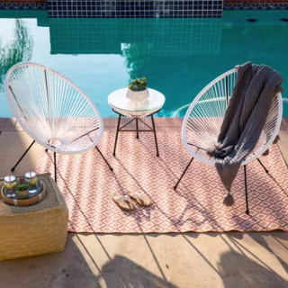 Best Choice Products 3-Piece All Weather Patio Bistro Furniture Set