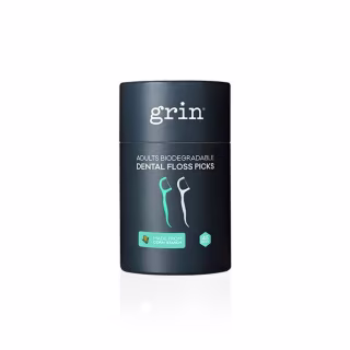 Grin Adults Biodegradable Dental Floss Picks 45pk