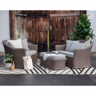 Belham Living Wicker Outdoor Set